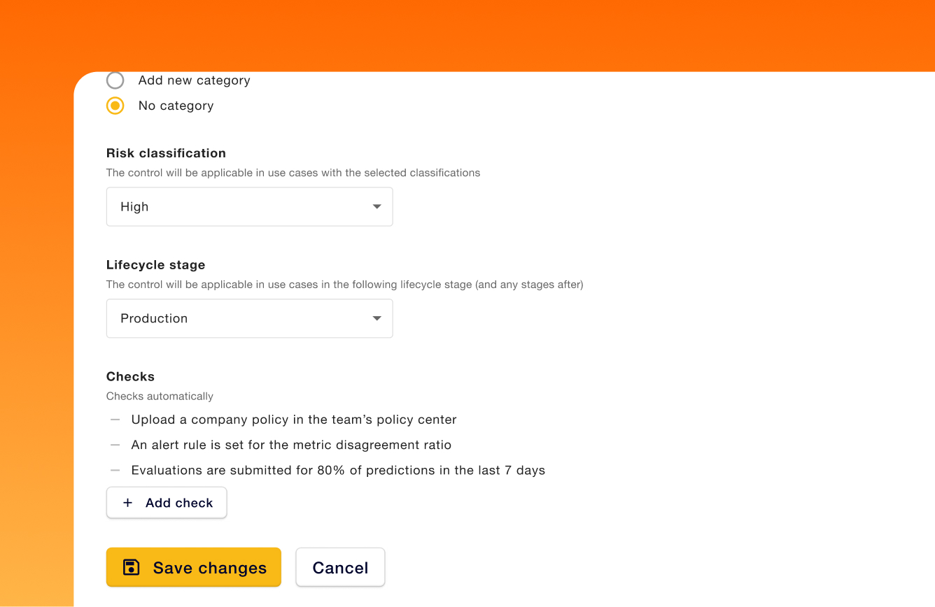 Create custom AI Governance controls 2